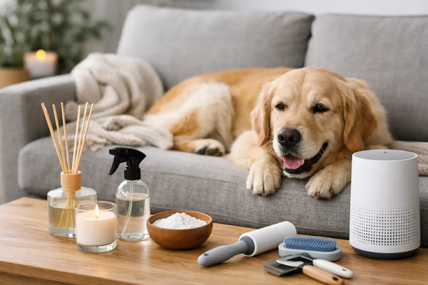Routine anti odeur pour foyer avec chien