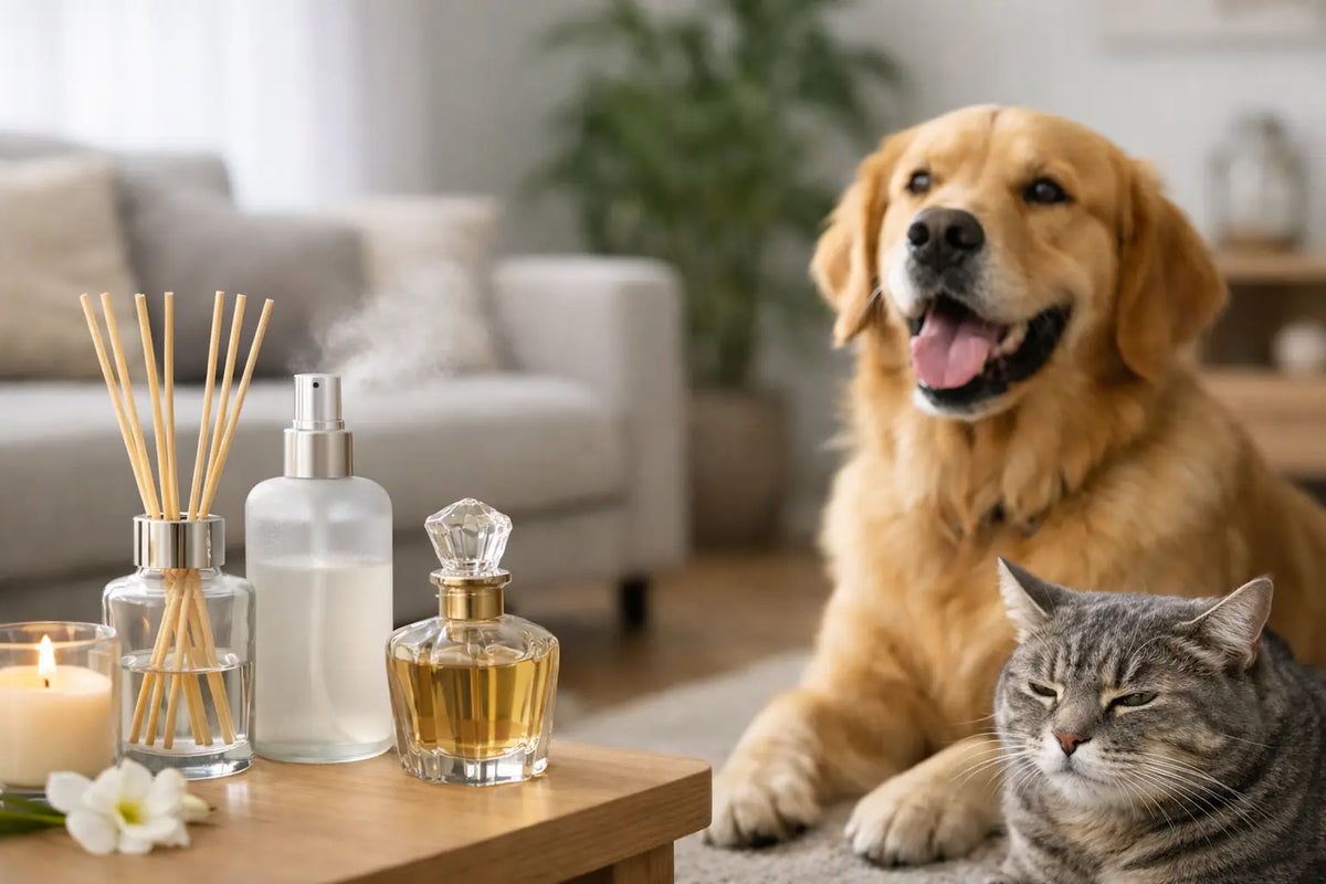 7 erreurs parfum intérieur avec animaux