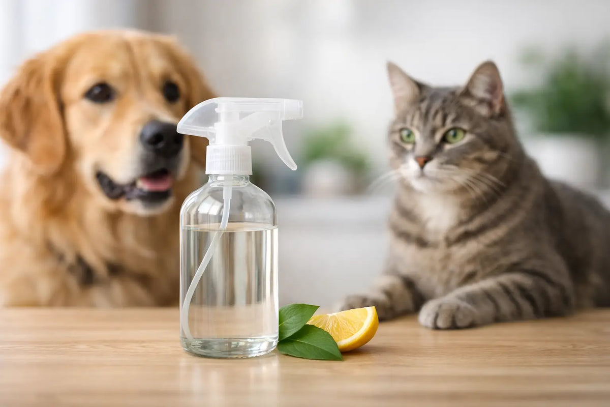 Spray maison pour chien et chat est-il sûr ?