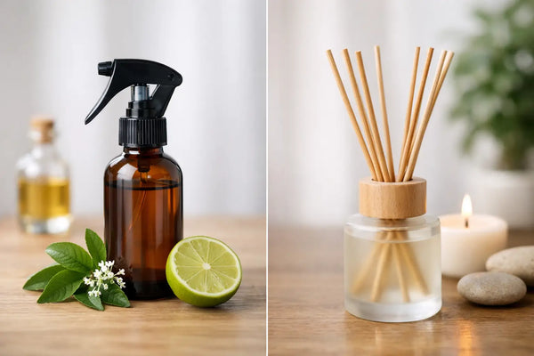 Spray naturel versus diffuseur parfumé : lequel choisir ?
