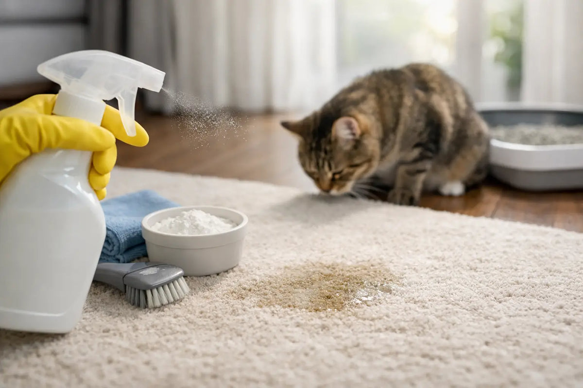 Comment enlever l’odeur de pipi de chat dans la maison ?