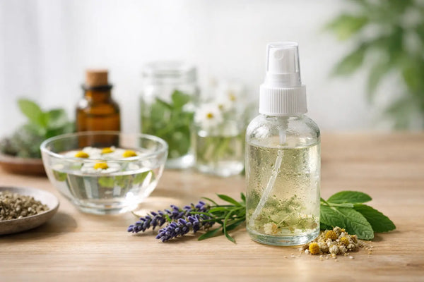 Spray apaisant maison hydrolat: bon choix ?