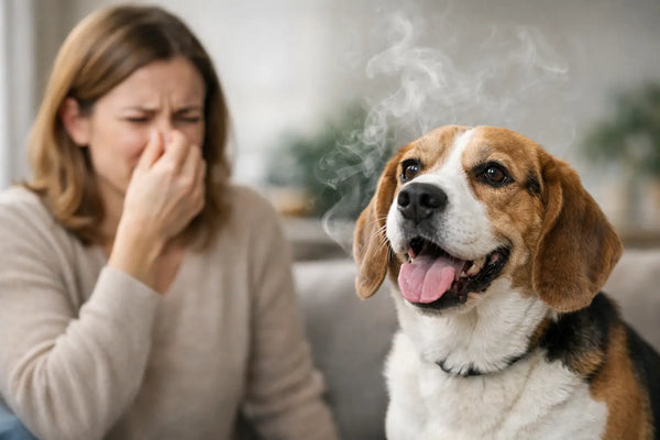 Pourquoi mon chien sent mauvais ? Causes et solutions
