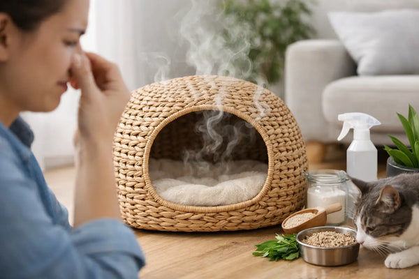 Odeur de panier de chat durable : que faire ?