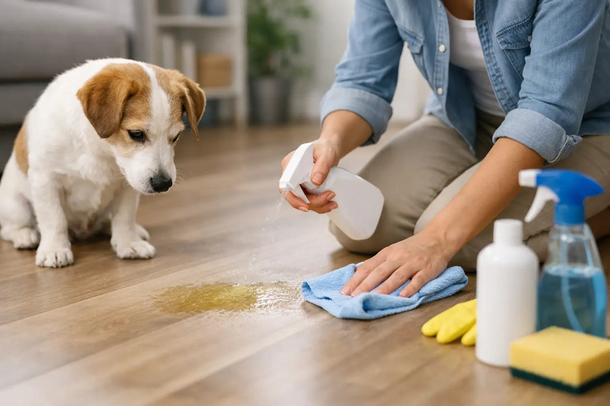 Comment enlever l’odeur d’urine de chien dans la maison ?
