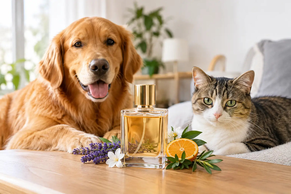 Parfum maison avec animaux : trouver le bon équilibre