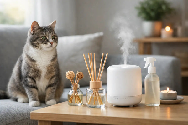 Quel désodorisant pour maison avec chat ?