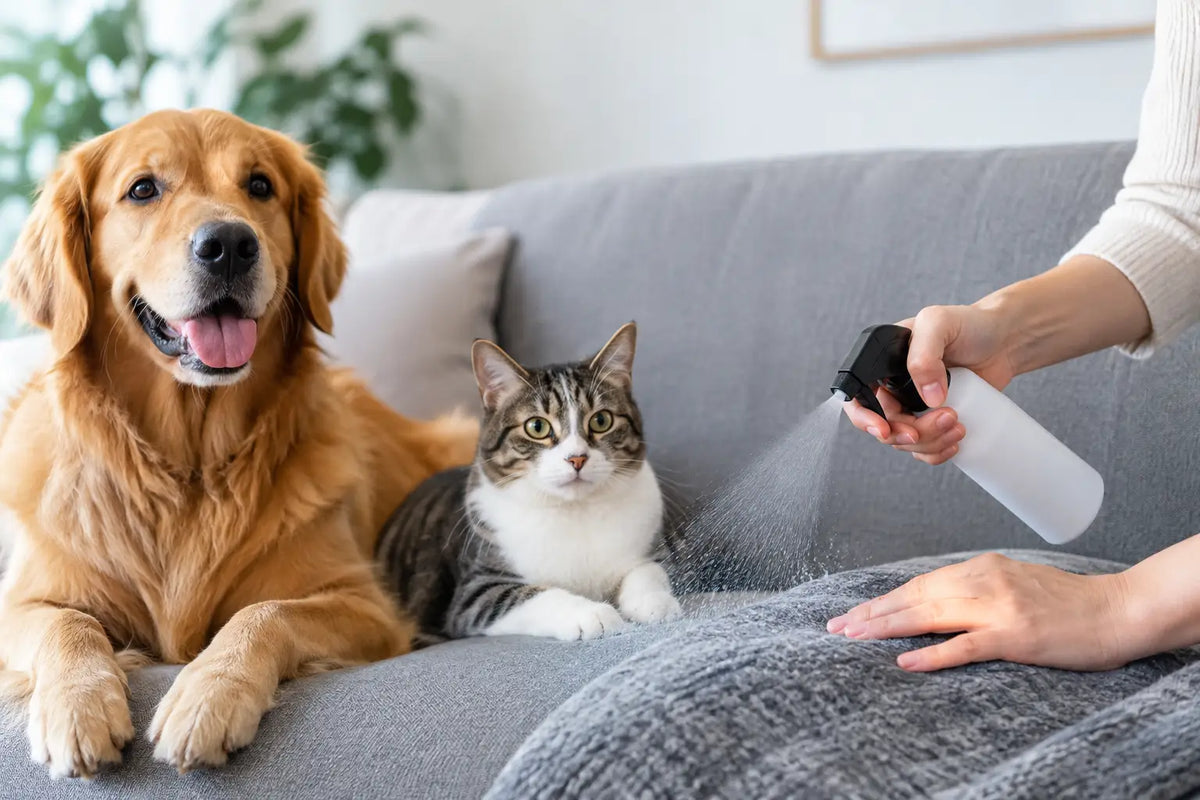 Guide d’utilisation des sprays textiles animaliers
