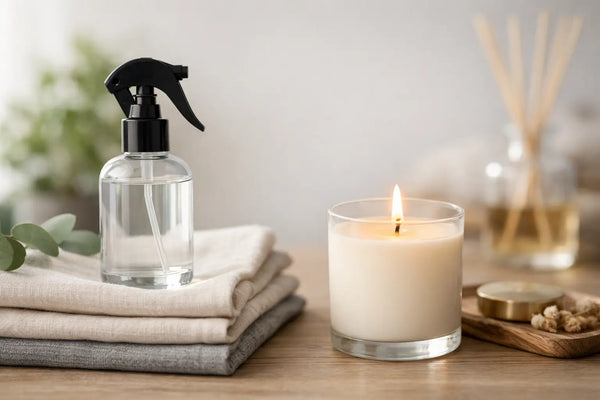 Spray textile ou bougie parfumée, que choisir ?
