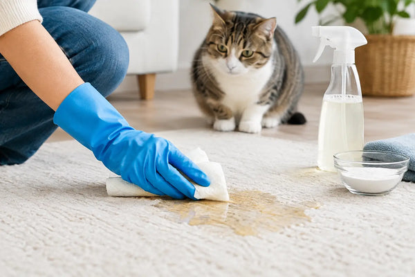 Nettoyer urine de chat sans javel efficacement