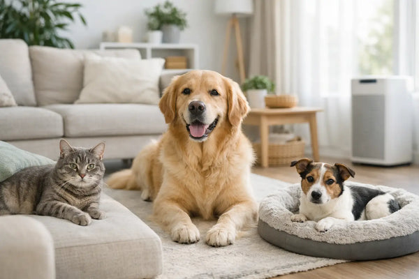 Garder un salon frais avec plusieurs animaux
