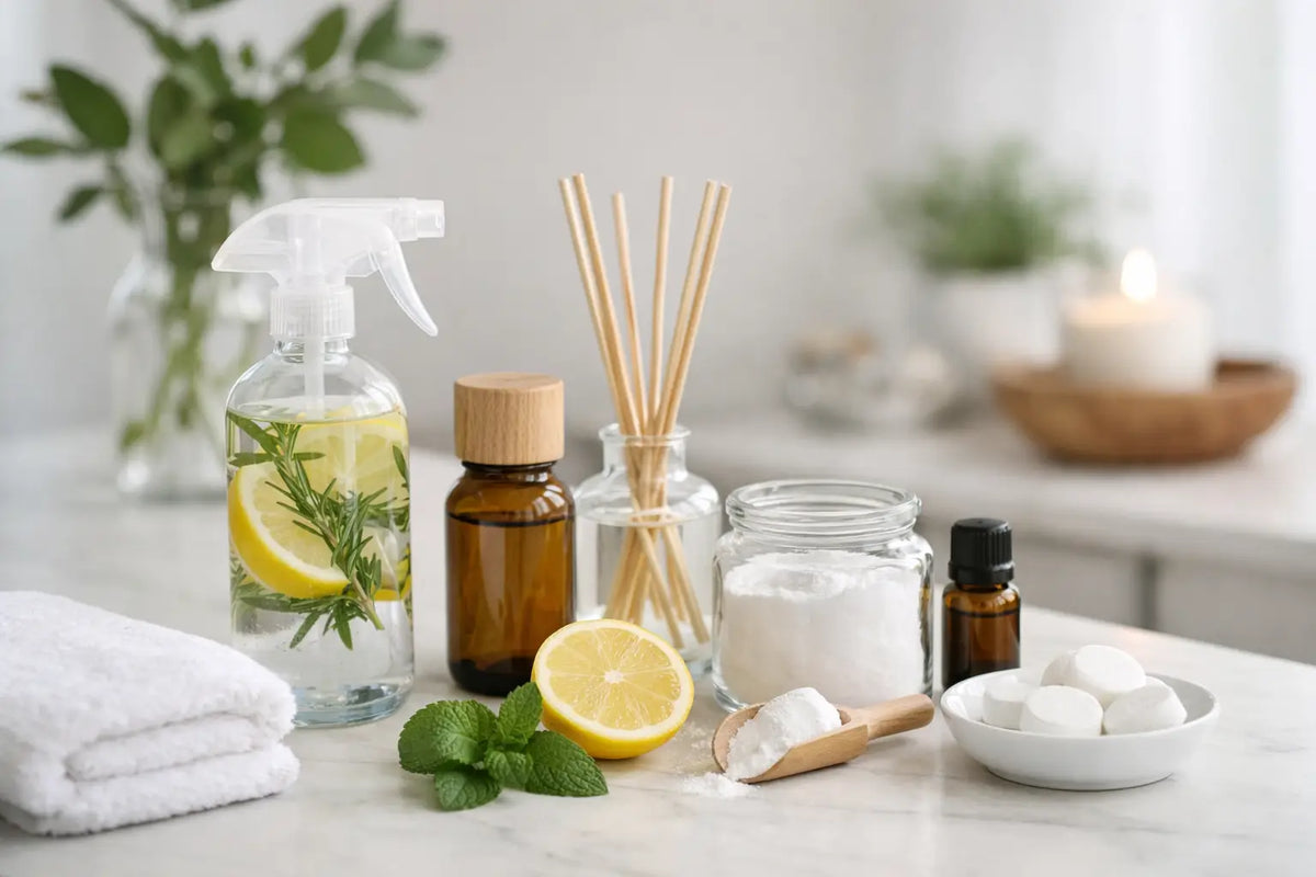 Routine fraîcheur maison sans aérosol au quotidien