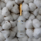 Désodorisant LAUNNY Sérénité – Fleur de Coton, spray naturel sans alcool pour maison avec animaux